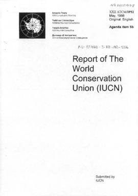Twenty-second Antarctic Treaty Consultative Meeting (Tromsø) Information paper 52 "Report of...