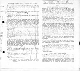 New Zealand, Order appointing officers of the Government of the Ross Dependency