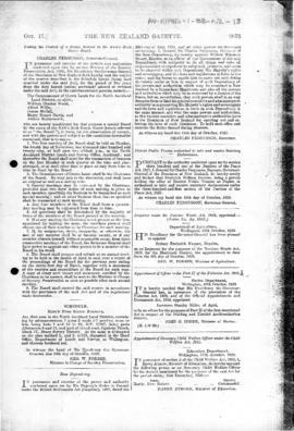 New Zealand, Appointment of an Officer of the Government of the Ross Dependency