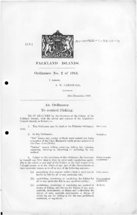 United Kingdom, Fisheries Ordinance, 1944
