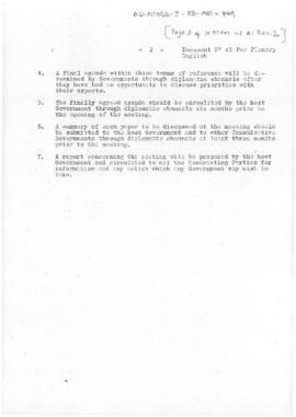 Fourth Antarctic Treaty Consultative Meeting (Santiago), Document No 41 for Plenary "Meeting...