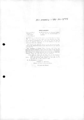 Proclamation fixing the day of commencement of the Antarctic Treaty Act 1960