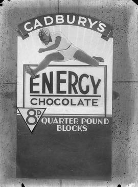 Advertisement for Cadbury's Energy Chocolate