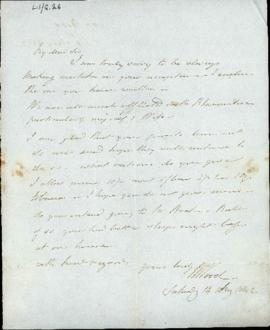 Letter: 14 August 1842