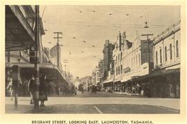 Brisbane Street, looking east, Launceston, Tasmania