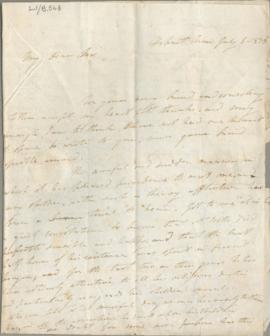 Letter from Charlotte Wells