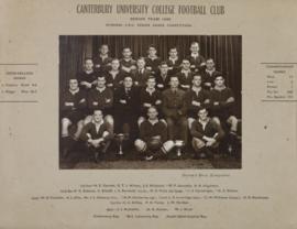Photograph of Canterbury University College Football Club 1940