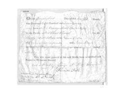 Birth Certificate : Mary Cotton
