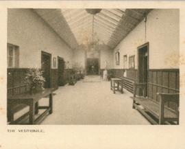 Photograph of the vestible at Ackworth School