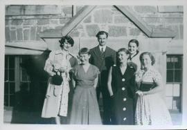 Library staff Xmas 1952